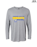 Guardian Christian Academy Baseball Bold - Mens Oakley Longsleeve