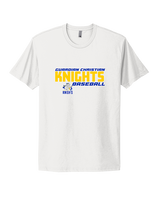Guardian Christian Academy Baseball Bold - Mens Select Cotton T-Shirt