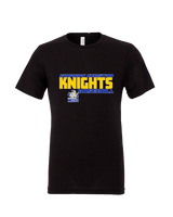 Guardian Christian Academy Baseball Bold - Tri-Blend Shirt