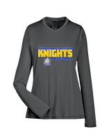 Guardian Christian Academy Baseball Bold - Womens Performance Longsleeve