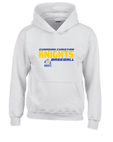 Guardian Christian Academy Baseball Bold - Youth Hoodie