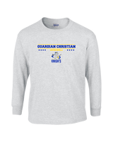 Guardian Christian Academy Baseball Border - Cotton Longsleeve