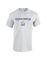 Guardian Christian Academy Baseball Border - Cotton T-Shirt