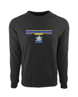 Guardian Christian Academy Baseball Border - Crewneck Sweatshirt