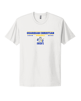 Guardian Christian Academy Baseball Border - Mens Select Cotton T-Shirt