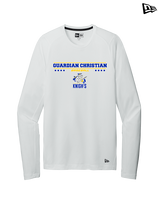 Guardian Christian Academy Baseball Border - New Era Performance Long Sleeve