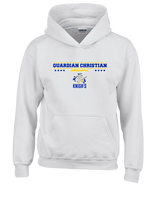 Guardian Christian Academy Baseball Border - Unisex Hoodie