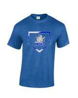 Guardian Christian Academy Baseball Plate - Cotton T-Shirt