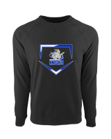 Guardian Christian Academy Baseball Plate - Crewneck Sweatshirt