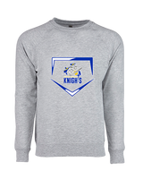 Guardian Christian Academy Baseball Plate - Crewneck Sweatshirt