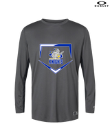 Guardian Christian Academy Baseball Plate - Mens Oakley Longsleeve