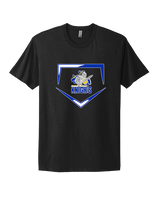 Guardian Christian Academy Baseball Plate - Mens Select Cotton T-Shirt