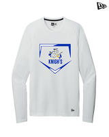Guardian Christian Academy Baseball Plate - New Era Performance Long Sleeve