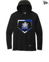 Guardian Christian Academy Baseball Plate - New Era Tri-Blend Hoodie