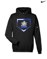 Guardian Christian Academy Baseball Plate - Nike Club Fleece Hoodie
