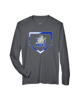 Guardian Christian Academy Baseball Plate - Performance Longsleeve