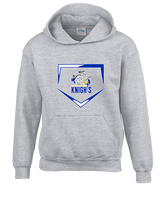 Guardian Christian Academy Baseball Plate - Unisex Hoodie