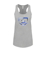 Guardian Christian Academy Baseball Plate - Womens Tank Top