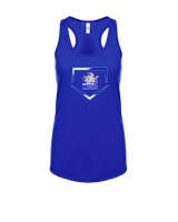 Guardian Christian Academy Baseball Plate - Womens Tank Top