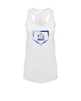 Guardian Christian Academy Baseball Plate - Womens Tank Top
