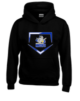 Guardian Christian Academy Baseball Plate - Youth Hoodie