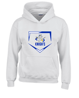 Guardian Christian Academy Baseball Plate - Youth Hoodie