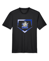 Guardian Christian Academy Baseball Plate - Youth Performance Shirt