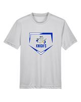 Guardian Christian Academy Baseball Plate - Youth Performance Shirt