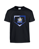 Guardian Christian Academy Baseball Plate - Youth Shirt