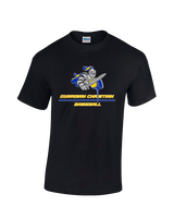 Guardian Christian Academy Baseball Split - Cotton T-Shirt