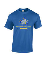 Guardian Christian Academy Baseball Split - Cotton T-Shirt