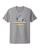 Guardian Christian Academy Baseball Split - Mens Select Cotton T-Shirt