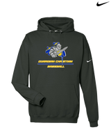 Guardian Christian Academy Baseball Split - Nike Club Fleece Hoodie