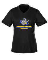 Guardian Christian Academy Baseball Split - Womens Performance Shirt