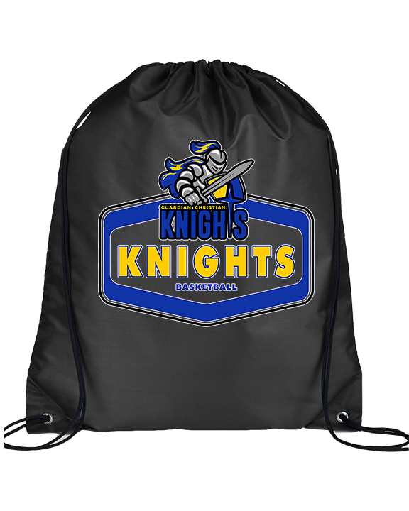 Guardian Christian Academy Basketball Board - Drawstring Bag