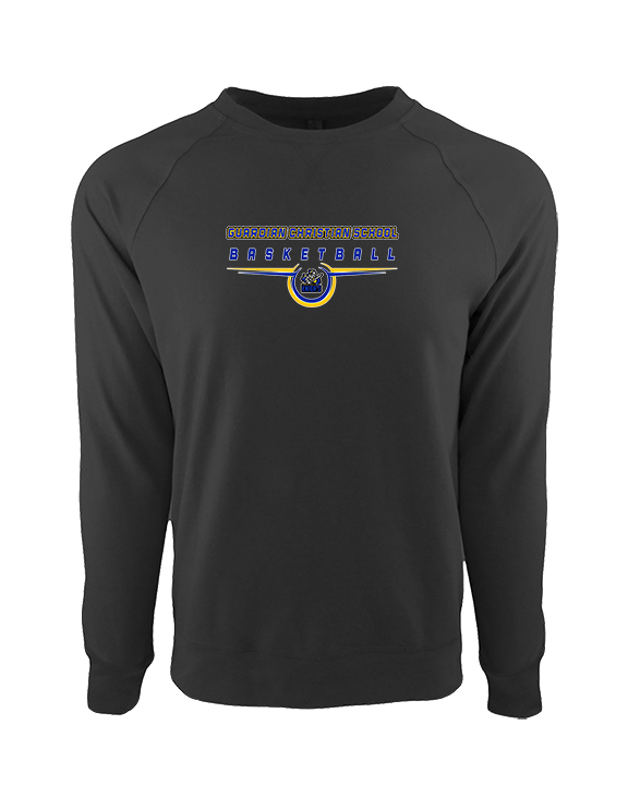 Guardian Christian Academy Basketball Design - Crewneck Sweatshirt