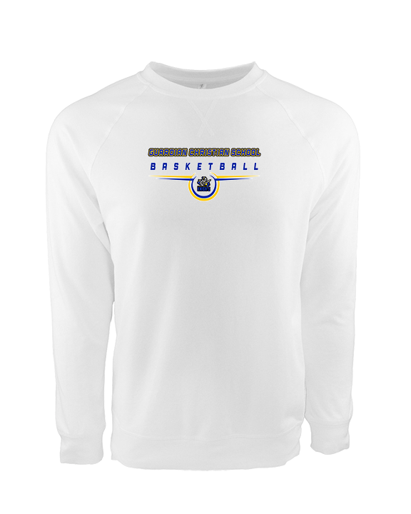 Guardian Christian Academy Basketball Design - Crewneck Sweatshirt