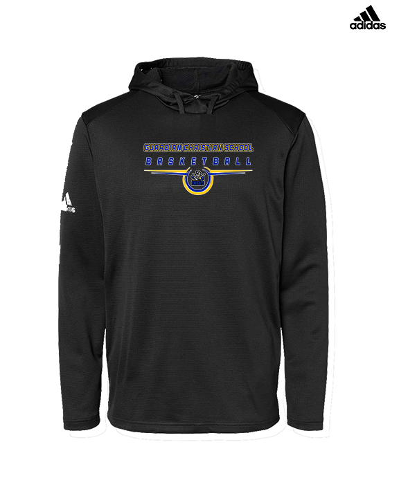 Guardian Christian Academy Basketball Design - Mens Adidas Hoodie
