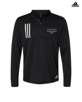 Guardian Christian Academy Basketball Design - Mens Adidas Quarter Zip