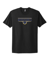 Guardian Christian Academy Basketball Design - Mens Select Cotton T-Shirt