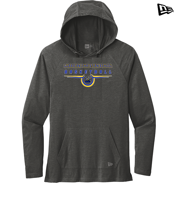 Guardian Christian Academy Basketball Design - New Era Tri-Blend Hoodie