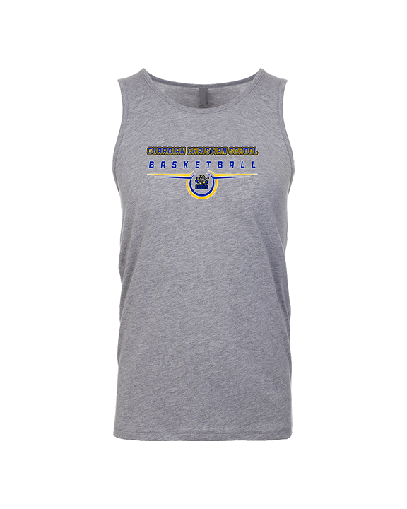 Guardian Christian Academy Basketball Design - Tank Top