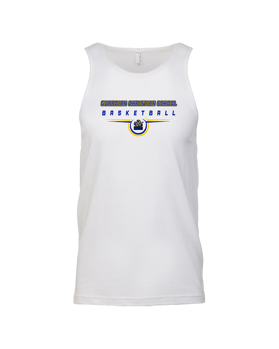 Guardian Christian Academy Basketball Design - Tank Top