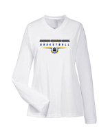Guardian Christian Academy Basketball Design - Womens Performance Longsleeve