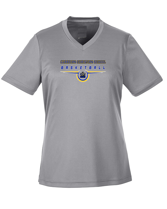 Guardian Christian Academy Basketball Design - Womens Performance Shirt