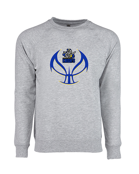 Guardian Christian Academy Basketball Full Ball - Crewneck Sweatshirt
