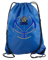 Guardian Christian Academy Basketball Full Ball - Drawstring Bag