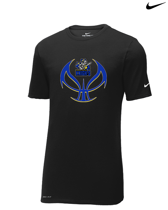 Guardian Christian Academy Basketball Full Ball - Mens Nike Cotton Poly Tee