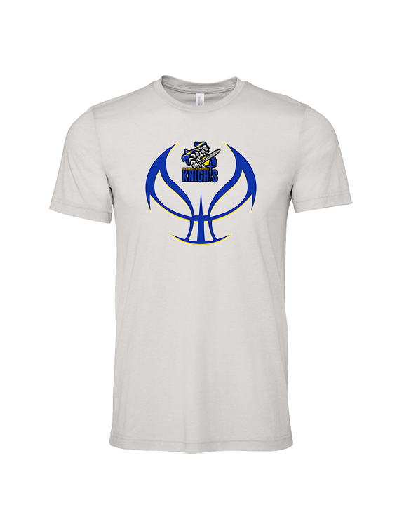 Guardian Christian Academy Basketball Full Ball - Tri-Blend Shirt