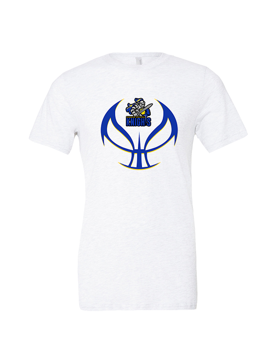Guardian Christian Academy Basketball Full Ball - Tri-Blend Shirt
